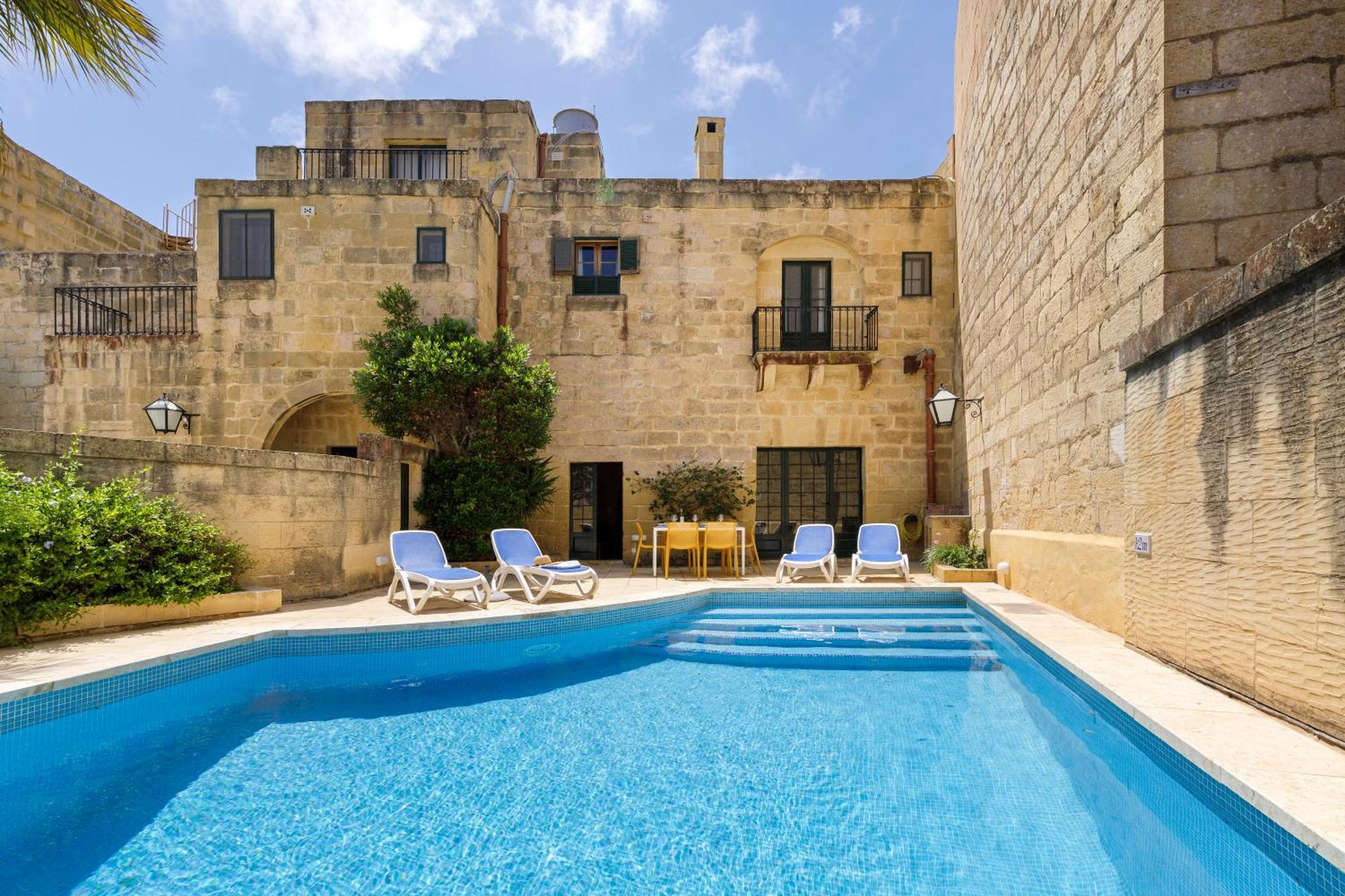 Dar Tal-Patri Farmhouse With Private Pool Ghammar Екстериор снимка